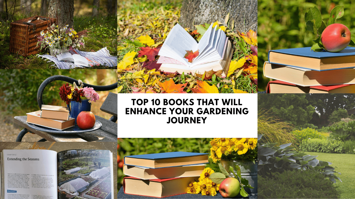 Top 10 books that will enhance your gardening journey